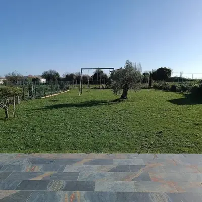 Maison de vacances avec jardin