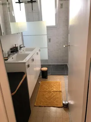 Cuisine ou kitchenette dans l'établissement Maison, terrasse, parking, 4lits, et canapé lit, 7personnes