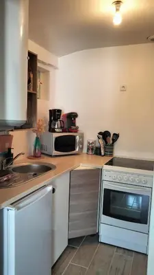 Cuisine ou kitchenette dans l'établissement Boucholeurs 15klm de LA ROCHELLE