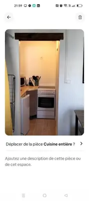 Cuisine ou kitchenette dans l'établissement Boucholeurs 15klm de LA ROCHELLE
