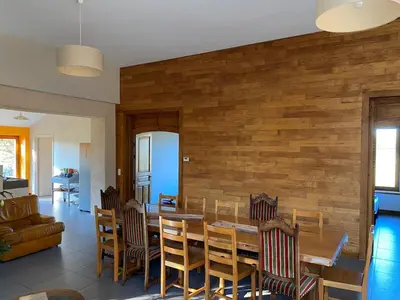 Coin salon dans l'établissement Maison familiale