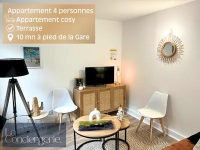 Télévision ou salle de divertissement dans l'établissement La Marne #3- Poitiers Centre Ville