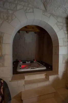 Plan de l'établissement Gîte troglodyte à 15 min du Futuroscope