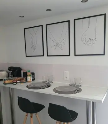 Plan de l'établissement Logement cocooning avec jacuzzi and sauna privatifs