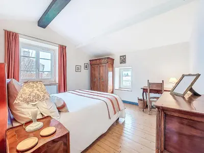 Un ou plusieurs lits dans un hébergement de l'établissement Holiday Home Ile d'Oléron by Interhome