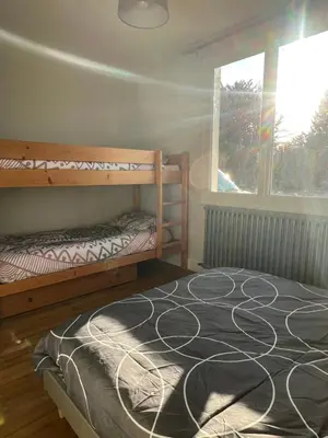 Un ou plusieurs lits dans un hébergement de l'établissement Maison indépendante à la campagne