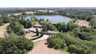 Paysage naturel près de la maison de vacances