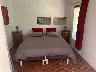 Un ou plusieurs lits dans un hébergement de l'établissement Gîte d'étape en pleine nature