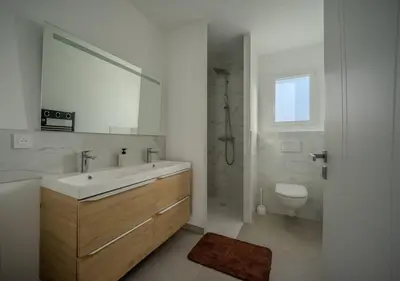 Salle de bains dans l'établissement Villa Solis