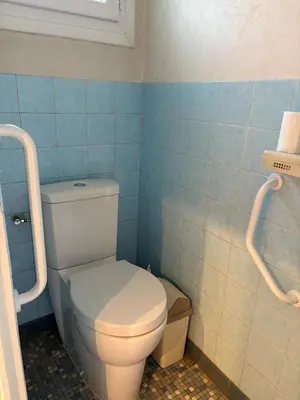 Salle de bains dans l'établissement Mélusine - logement tout confort