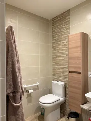 Salle de bains dans l'établissement Mélusine - logement tout confort