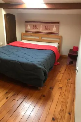 Un ou plusieurs lits dans un hébergement de l'établissement Holiday Home Haus La Rochelle by Interhome