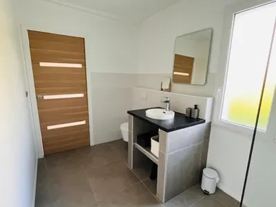 Salle de bains dans l'établissement NovaVilla