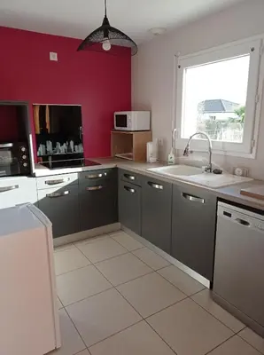 Plan de l'établissement Maison spacieuse avec jardin proche Futuroscope