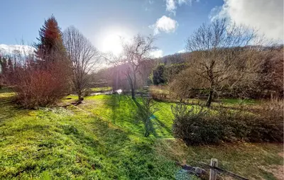 Paysage naturel près de la maison de vacances
