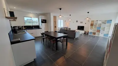 Cuisine ou kitchenette dans l'établissement Maison valdivienne