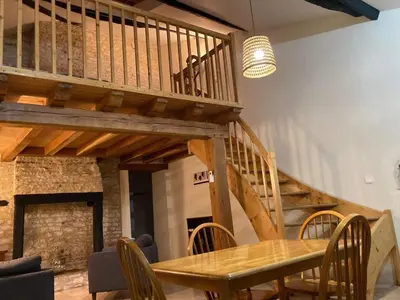 Coin salon dans l'établissement La maisonnette de la venelle