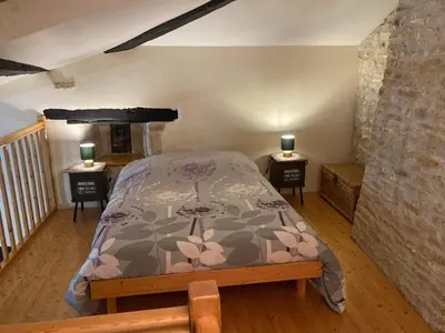 Un ou plusieurs lits dans un hébergement de l'établissement La maisonnette de la venelle