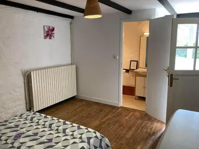 Un ou plusieurs lits dans un hébergement de l'établissement La maison du plessis