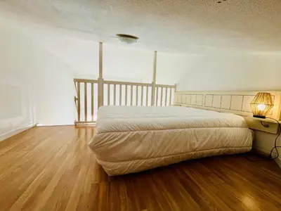 Un ou plusieurs lits dans un hébergement de l'établissement Appartement vue mer - 4 pers. - FR-1-709-101