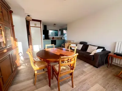 Cuisine ou kitchenette dans l'établissement Maison face à mer Châtelaillon-Plage - Vue sur la mer - Parking GRATUIT