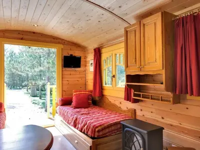 Plan de l'établissement Roulotte avec Terrasse pour 5 personnes - API-1-52-1496