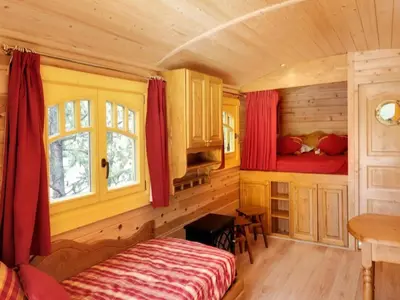 Plan de l'établissement Roulotte avec Terrasse pour 5 personnes - API-1-52-1496