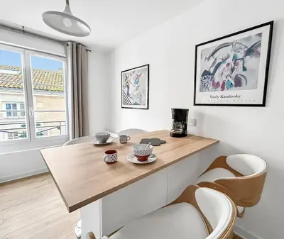 Plan de l'établissement Appartement moderne et lumineux en centre-ville