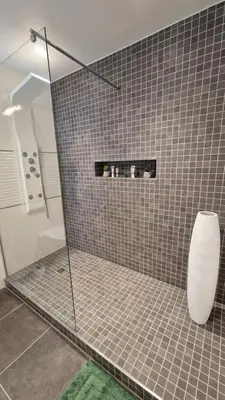 Salle de bains dans l'établissement Le Peekskill