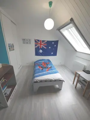 Un ou plusieurs lits dans un hébergement de l'établissement Maison de famille 4-6 personnes à 5 min du Futuroscope
