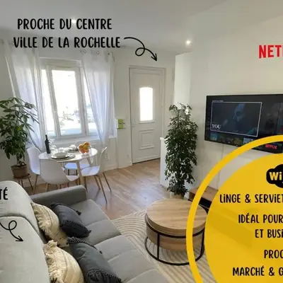 Le petit Rochelais proche marché central et gare SNCF