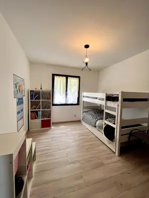 Un ou plusieurs lits dans un hébergement de l'établissement Villa Bella