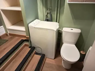 Salle de bains dans l'établissement Studio T1 NIORT proche MAIF et Pôle Universitaire