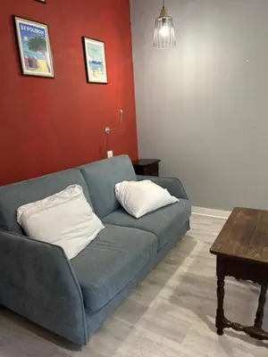 Coin salon dans l'établissement Chez Elie