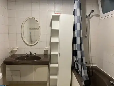 Salle de bains dans l'établissement Studio vintage