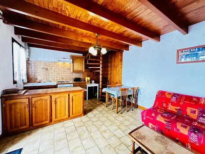 Cuisine ou kitchenette dans l'établissement Appartement proche centre - 2 pers. - FR-1-709-103