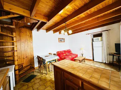 Cuisine ou kitchenette dans l'établissement Appartement proche centre - 2 pers. - FR-1-709-103