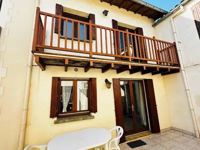 Balcon ou terrasse dans l'établissement Appartement proche centre - 2 pers. - FR-1-709-103