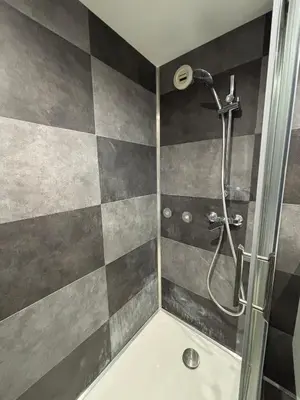 Salle de bains dans l'établissement Le Futuro - Futuroscope 10 min à pied