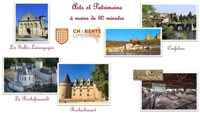 Plan de l'établissement Lumineux Manoir en Charente-Limousine