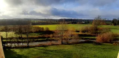 Paysage naturel près de la maison de vacances