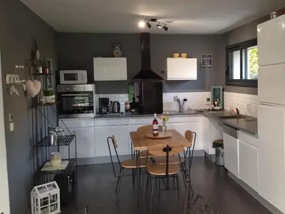 Cuisine ou kitchenette dans l'établissement Gite Sud Deux Sevres
