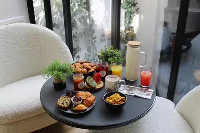 Nourriture dans l'hôtel ou à proximité