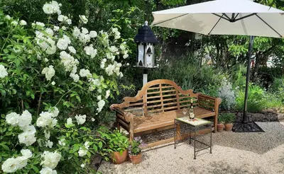 Jardin de l'établissement Chateau L'Orangerie