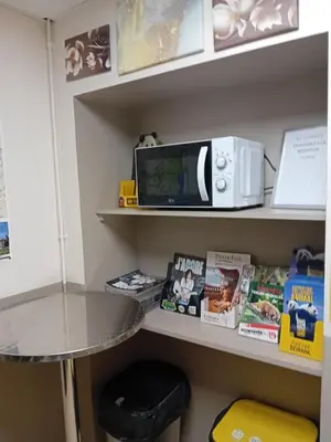 Cuisine ou kitchenette dans l'établissement Premiere Classe Niort Est - Chauray