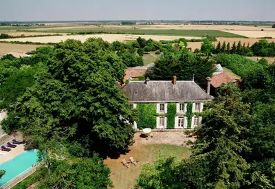 Paysage naturel près de la maison d'hôtes