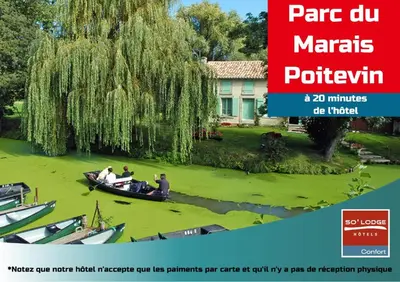 Jardin de l'établissement So'Lodge Niort A83