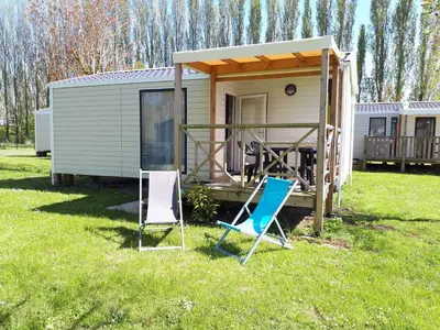 Jardin de l'établissement Camping Val de Boutonne
