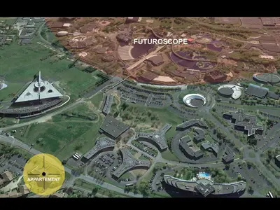 Plan de l'établissement Futurostudio - Appart Hôtel Futuroscope - Poitiers