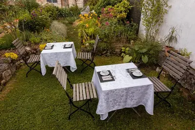 Jardin de l'établissement Clos des Moulins